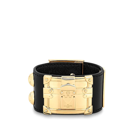 VÒNG TAY LOUIS VUITTON SO LV BRACELET BLACK