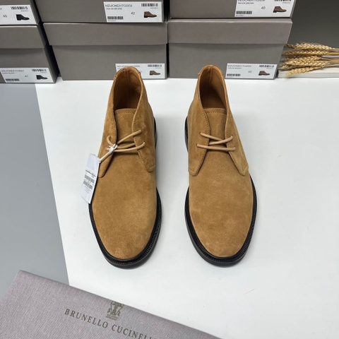 GIÀY BRUNELLO CUCINELLI CHELSEA BOOTS SHOES AAA DA LỘN