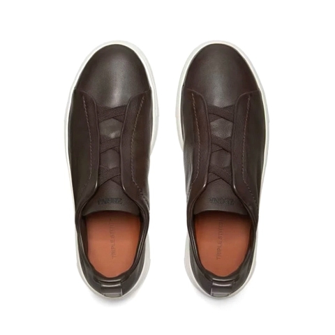 GIÀY ERMENEGILDO ZEGNA TRIPLE STITCH TOP QUALITY SHOES AAA