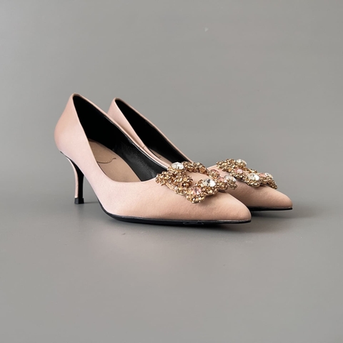 GIÀY ROGER VIVIER CHAMPAGNE GLITTER