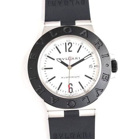 Đồng hồ BVLGARI Aluminium Automatic mặt số màu trắng