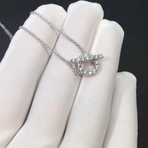DÂY CHUYỀN HERMES PARIS FINESSE LARIAT HERMES DIAMOND WHITE GOLD 18K