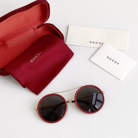Kính GUCCI GOLD FRAME HIGH CLASSY AAA