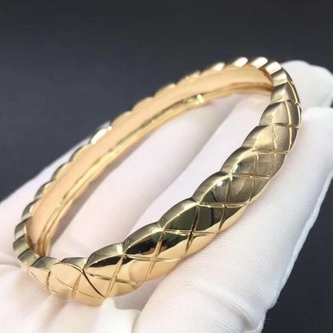 VÒNG TAY COCO CHANEL CRUSH BRACELET YELLOW GOLD 18K