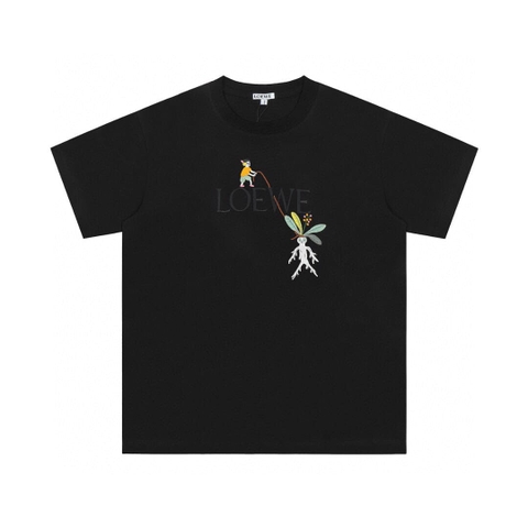 ÁO LOEWE T SHIRT MÀU ĐEN UNISEX
