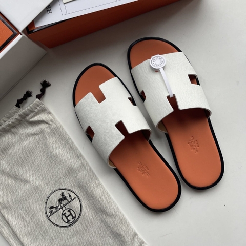 DÉP HERMES IZMIR WHITE H SANDAL AAA