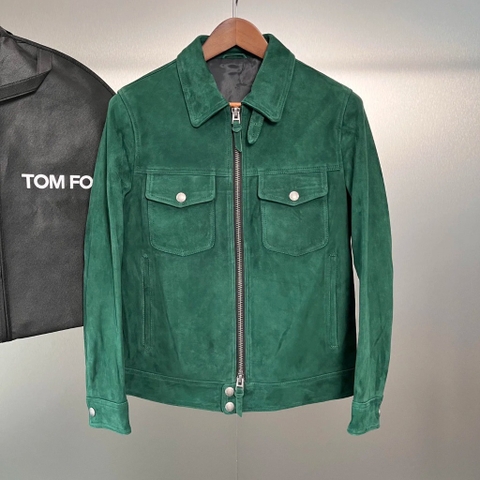 ÁO TOM FORD SUEDE LEATHER JACKET