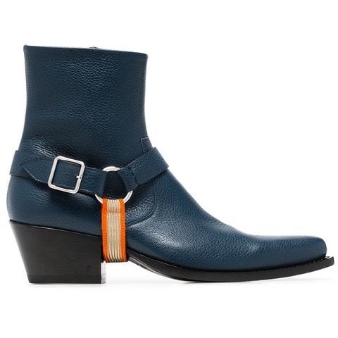 GIÀY CALVIN KLEIN NAVY BLUE COWBOY