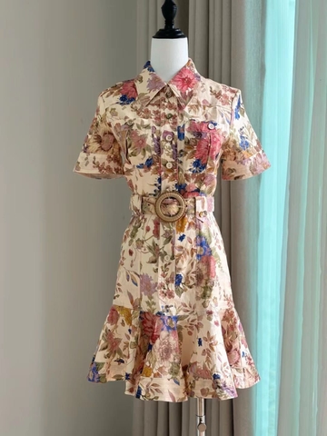 VÁY ZIMMERMANN Flower Vintage Dress High Classy