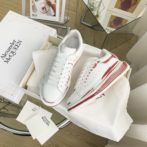 GIÀY ALEXANDER MCQUEEN SNEAKERS SHOES AAA UNISEX NAM VÀ NỮ DA BÊ HẢO HẠNG