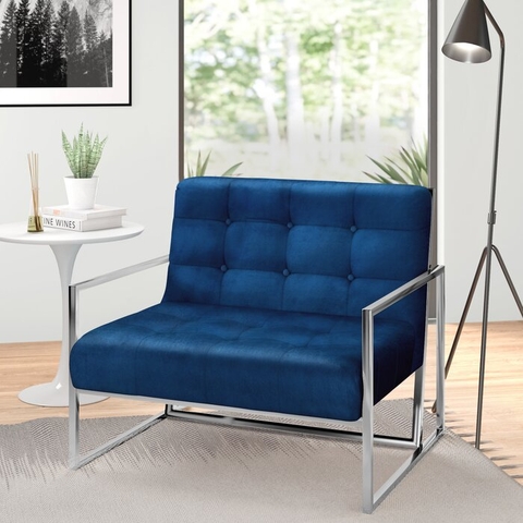 SOFA RELAX ĐƠN NỈ KHUNG SUS304 ALLI Armchair