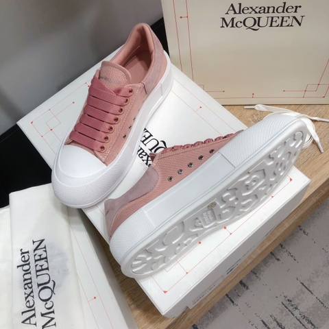 GIÀY ALEXANDER MCQUEEN SNEAKERS SHOES AAA UNISEX NAM VÀ NỮ DA BÊ HẢO HẠNG
