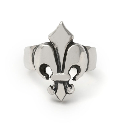 THE Fleur De Lis Ring silver sterling 925 Italia