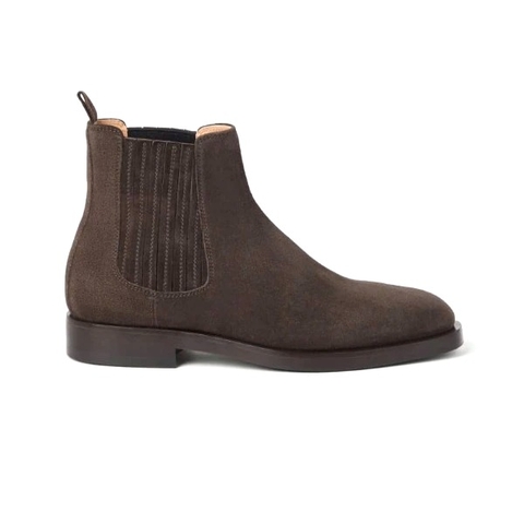 GIÀY BRUNELLO CUCINELLI CHELSEA BOOTS SHOES AAA DA LỘN
