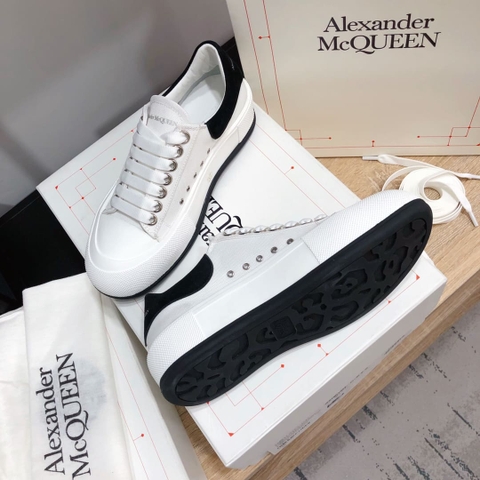 GIÀY ALEXANDER MCQUEEN SNEAKERS SHOES AAA UNISEX NAM VÀ NỮ DA BÊ HẢO HẠNG