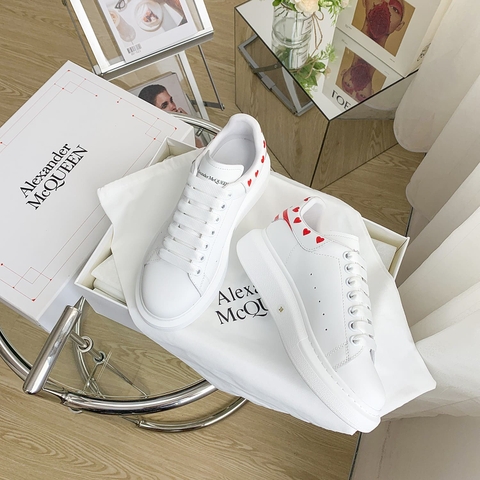 GIÀY ALEXANDER MCQUEEN SNEAKERS SHOES AAA UNISEX NAM VÀ NỮ DA BÊ HẢO HẠNG
