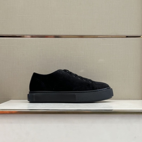 GIÀY HERMES SNEAKER LOW SPORTS SUEDE BLACK