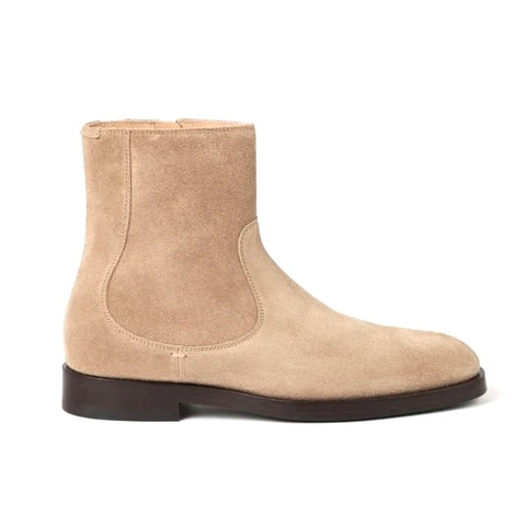 GIÀY BRUNELLO CUCINELLI CHELSEA BOOTS SHOES AAA DA LỘN CÓ KHÓA KÉO