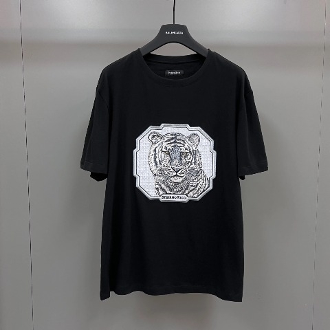 ÁO STEFANO RICCI TIGER Logo T-Shirt