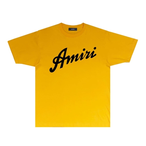 ÁO AMIRI T SHIRT MÀU VÀNG UNISEX