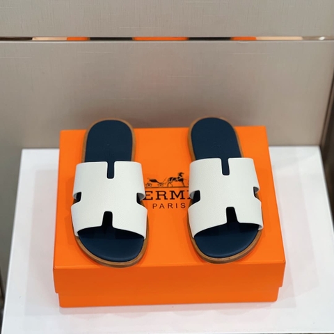DÉP HERMES IZMIR WHITE H SANDAL AAA