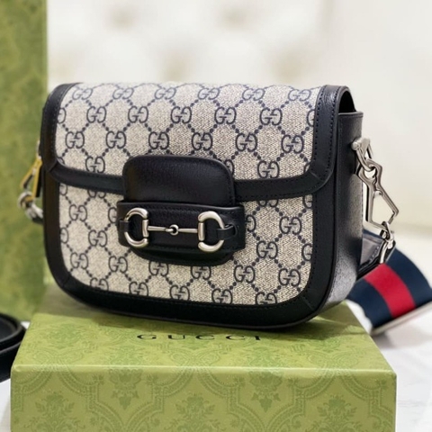 TÚI Gucci Horsebit 1955 bag blue Top Quality