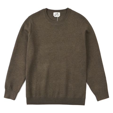 ÁO HERMES Cashmere Brown Sweater