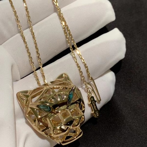 Vòng cổ Cartier Panthere de Cartier Openwork vàng hồng 18K