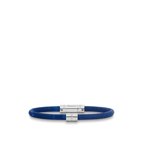 LOUIS VUITTON LV SPLIT LEATHER BRACELET
