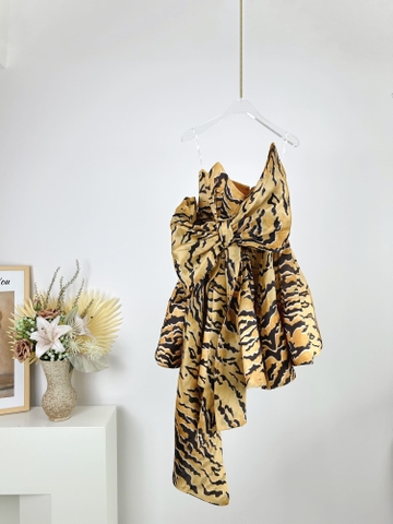 VÁY ZIMMERMANN Tiger Print Vintage High Classy