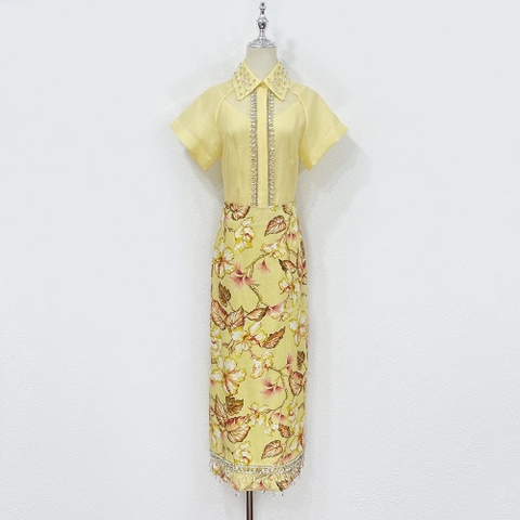 VÁY ZIMMERMANN Flower Vintage Dress High Classy