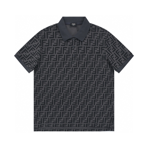 ÁO FENDI FF POLO GRAY