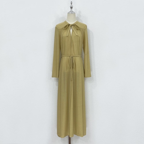 VÁY ZIMMERMANN Gold Glitter Vintage Dress High Classy