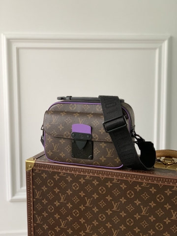TÚI LOUIS VUITTON Monogram Macassar Virgil Abloh Messenger Bag