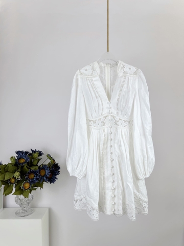 VÁY ZIMMERMANN All White Vintage Dress High Classy