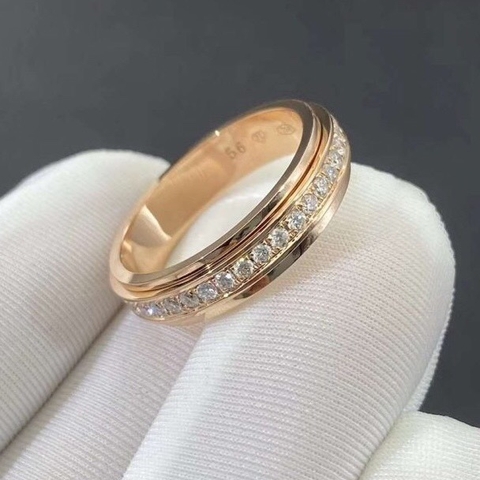 NHẪN PIAGET POSSESSION WEDDING DIAMOND RING ROSE GOLD 18K