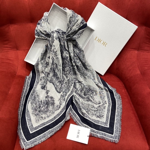 KHĂN Christian Dior Classic shawl Scarf
