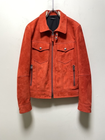 ÁO TOM FORD SUEDE LEATHER JACKET