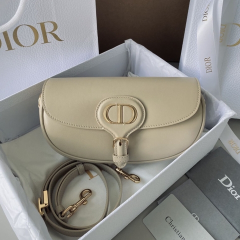 TÚI Dior Women Bobby East-West Bag Box Calfskin-Beige Top Quality