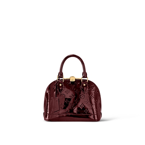 TÚI LOUIS VUITTON Alma BB MONOGRAM VERNIS