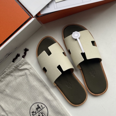 DÉP HERMES IZMIR WHITE H SANDAL AAA