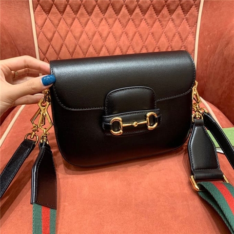TÚI Gucci Horsebit 1955 bag black Top Quality