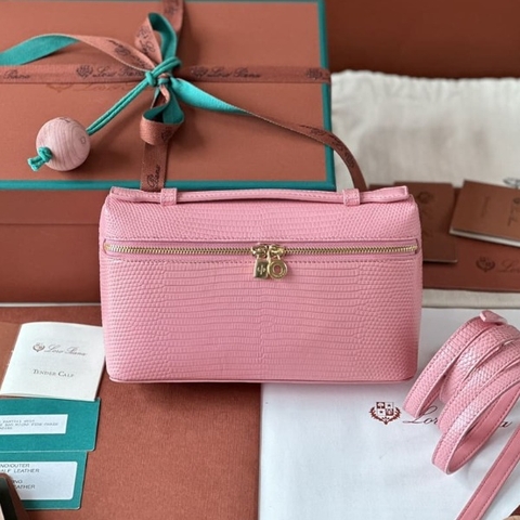 TÚI Loro Piana Women Extra bằng da thằn lằn(Liên hệ để được giá tốt nhất)