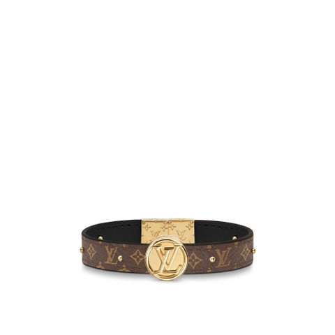 LOUIS VUITTON LV CIRCLE REVERSIBLE MONOGRAM BRACELET