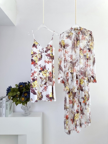 VÁY ZIMMERMANN Flower Vintage Dress High Classy