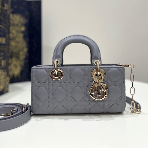 TÚI CHRISTIAN DIOR Lady D-Joy Bag Bright Elephant Cannage Lambskin