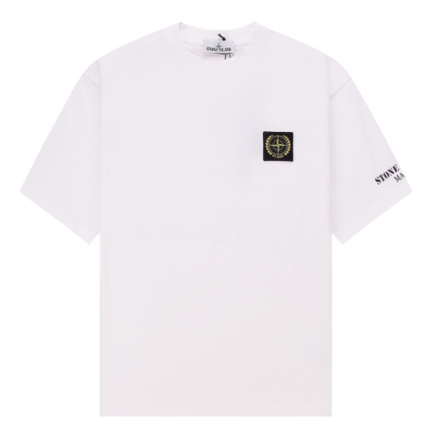 ÁO STONE ISLAND print cotton jersey T-shirt