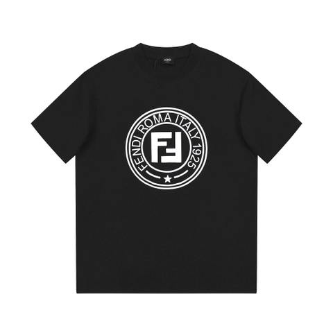 ÁO FENDI ROMA print cotton jersey T-shirt
