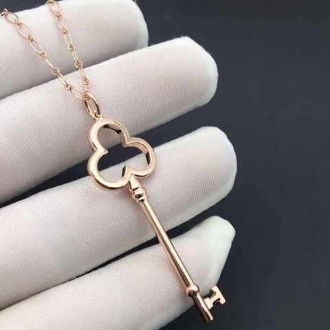 DÂY CHUYỀN TIFFANY & CO KEY PENDANT ROSE GOLD 18K