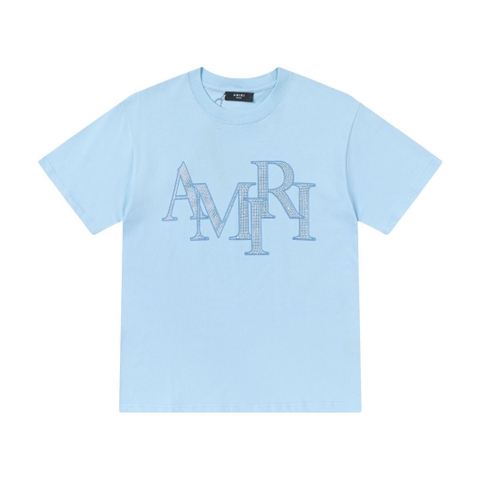 ÁO AMIRI T SHIRT MÀU XANH UNISEX